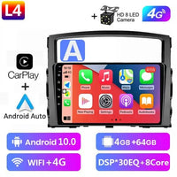 For Mitsubishi Pajero 4 V80 V90 2006 - 2014 Car Radio Multimedia Video Player Navigation GPS No 2din 2 din carplay Android auto - SAKLIC