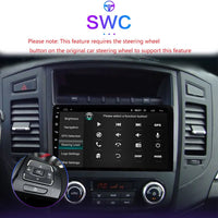 For Mitsubishi Pajero 4 V80 V90 2006 - 2014 Car Radio Multimedia Video Player Navigation GPS No 2din 2 din carplay Android auto - SAKLIC