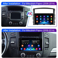 For Mitsubishi Pajero 4 V80 V90 2006 - 2014 Car Radio Multimedia Video Player Navigation GPS No 2din 2 din carplay Android auto - SAKLIC