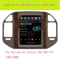 For Mitsubishi Pajero V60 V68 V73 1999 - 2006 Tesla Screen Car Android Multimedia Radio Stereo Carplay GPS Navigation 2 din - SAKLIC