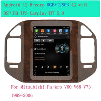 For Mitsubishi Pajero V60 V68 V73 1999 - 2006 Tesla Screen Car Android Multimedia Radio Stereo Carplay GPS Navigation 2 din - SAKLIC