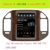 For Mitsubishi Pajero V60 V68 V73 1999 - 2006 Tesla Screen Car Android Multimedia Radio Stereo Carplay GPS Navigation 2 din - SAKLIC