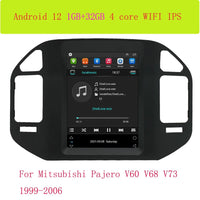 For Mitsubishi Pajero V60 V68 V73 1999 - 2006 Tesla Screen Car Android Multimedia Radio Stereo Carplay GPS Navigation 2 din - SAKLIC