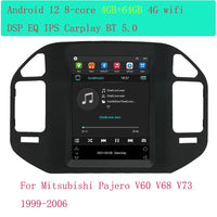 For Mitsubishi Pajero V60 V68 V73 1999 - 2006 Tesla Screen Car Android Multimedia Radio Stereo Carplay GPS Navigation 2 din - SAKLIC