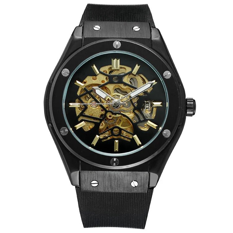 Forsining Watches Men Custom Logo Brand Tourbillon Automatic Mechanical Small Luxury wristwatches Mechanical Watches for men - SAKLIC