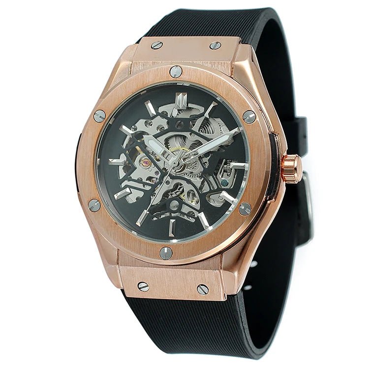 Forsining Watches Men Custom Logo Brand Tourbillon Automatic Mechanical Small Luxury wristwatches Mechanical Watches for men - SAKLIC