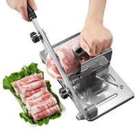 GIANXI Pork Belly Vegetable Slicer Frozen Meat Processor Cutting Machine Mutton Rolls Cutter Fruit Easy Slicer Kitchen Accessory - SAKLIC