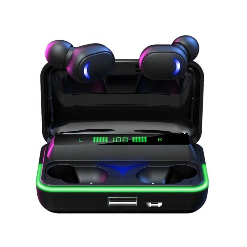 Hand free mini tws sport original e10 earbuds with power bank oem true wireless gaming headphones audifonos audionic auriculares - SAKLIC