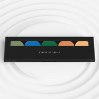 Hexa Palette (Type A) - Highly Pigmented Pressed Powder Eyeshadow Palette - SAKLIC