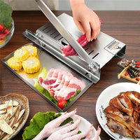 Home Kitchen Manual Frozen Meat Slicer Bone Cutting Tool Stainless Steel Minced Lamb Bone Meat Cutter Chicken Duck Fish Cutting - SAKLIC