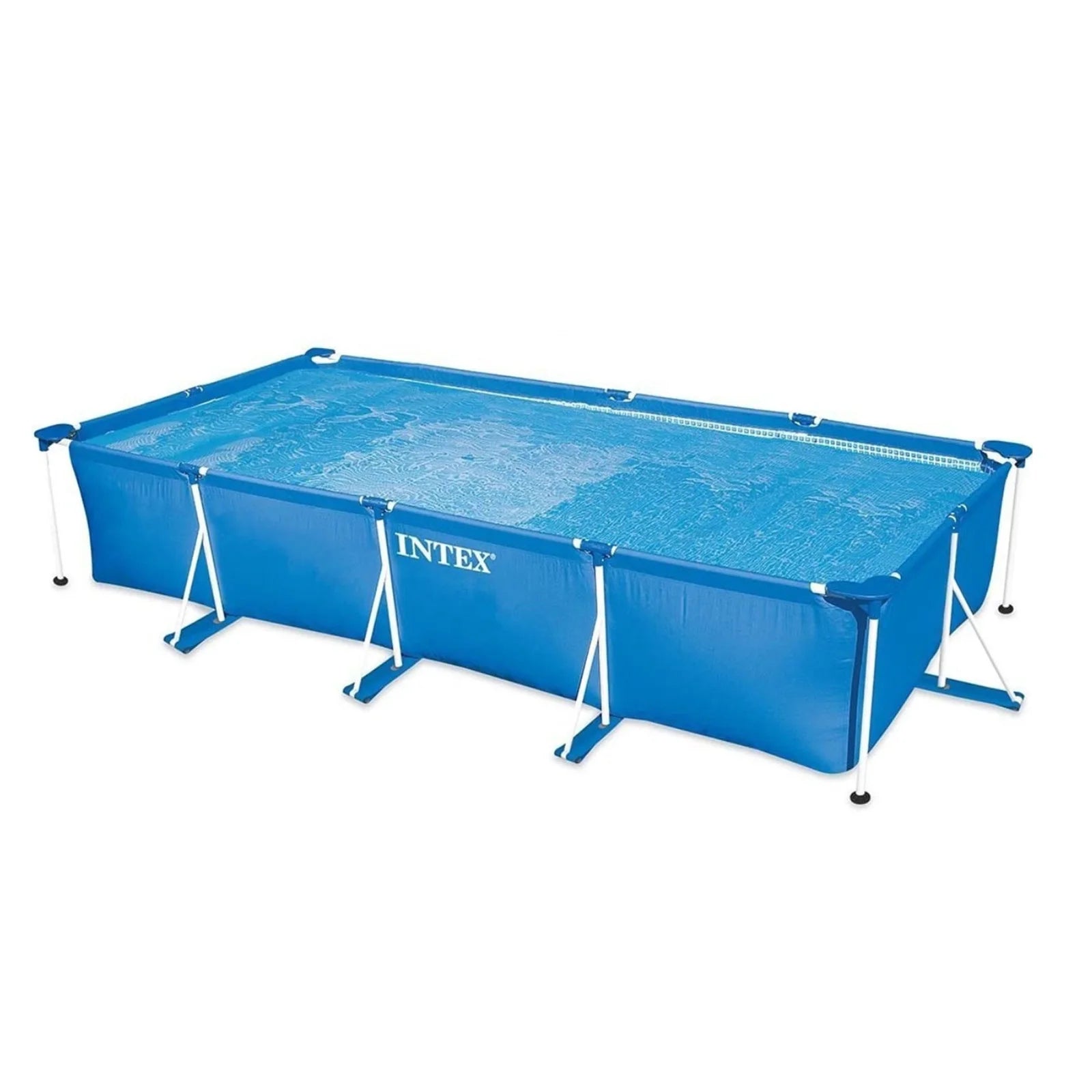 INTEX 28274 28273 4.5M X 2.2M X 0.84M Rectangular Frame Above Ground Family Use Swimming Pool Set - SAKLIC