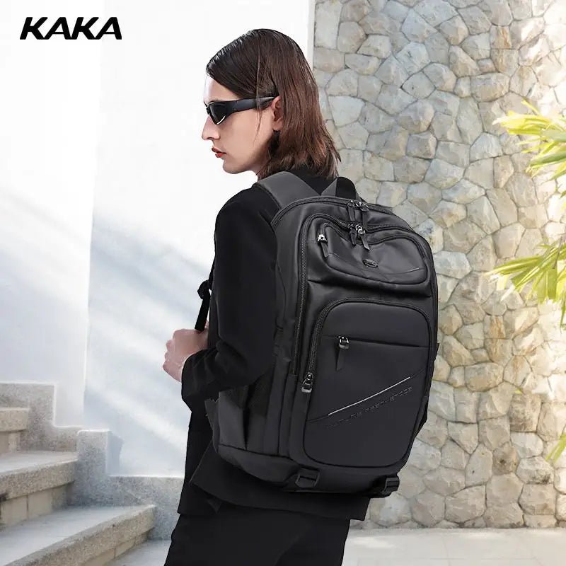 KAKA Men Backpack Anti - theft 15.6 Inch Multifunction Laptop Business Waterproof Backpack Outdoor Travel Bachion Bag Mochila - SAKLIC