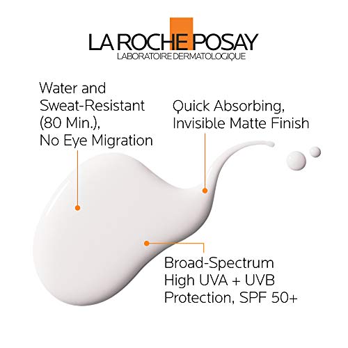 La Roche - Posay Sunscreen Lotion, Anthelios Ultra Fluid Face Sunscreen SPF 50+ Broad Spectrum, Non Greasy, Lightweight, Non - Comedogenic, Water Resistant, Fragrance Free, 50 ML - SAKLIC