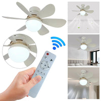 LED 30/40W Ceiling Fan Light E26/E27 Screw Head LED Fan Light Three Color Dimming For Living Room Study Home Use 85 - 265V - Tkbeel