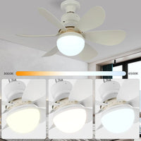 LED 30/40W Ceiling Fan Light E26/E27 Screw Head LED Fan Light Three Color Dimming For Living Room Study Home Use 85 - 265V - Tkbeel