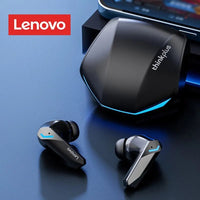 Lenovo GM2 Pro Bluetooth 5.3 Earphones Sports Headset Wireless In - Ear Gaming Low Latency Dual Mode Music Headphones New - SAKLIC