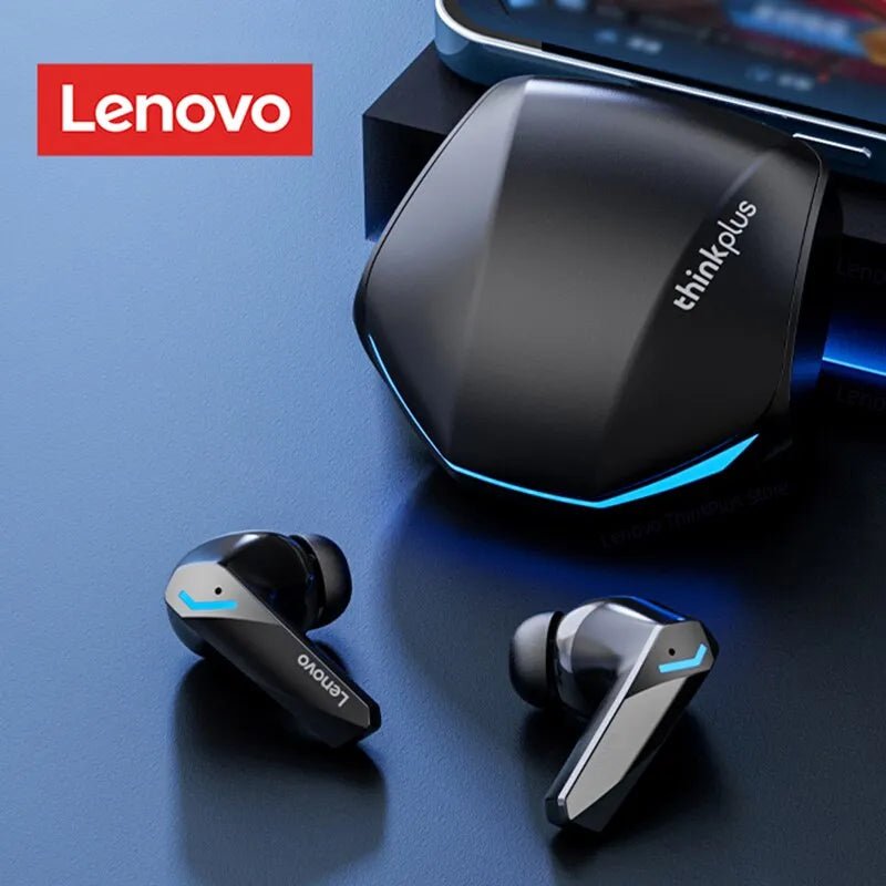 Lenovo GM2 Pro Bluetooth 5.3 Earphones Sports Headset Wireless In - Ear Gaming Low Latency Dual Mode Music Headphones New - SAKLIC