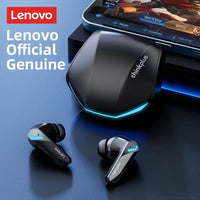 Lenovo GM2 Pro Bluetooth 5.3 Earphones Sports Headset Wireless In - Ear Gaming Low Latency Dual Mode Music Headphones New - SAKLIC