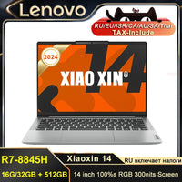 Lenovo Xiaoxin 14 Laptop 2024 AMD R7 8845H Radeon 780M 16G/32GB 512GB SSD 14“ 100%sRGB 300nits Computer Notebook PC Thin Book - SAKLIC