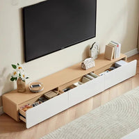 Light Wood Tv Stand Cabinet Storage Drawer Living Room Tv Stand Cabinet Modern Simple Mueble Para Tv Garden Furniture Sets - SAKLIC