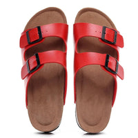 Logo Custom Top Quality Wholesale Men Buckle Straps Cork Sole Sandals Men Women Outdoor Anti - slippery shoes Slippers - SAKLIC