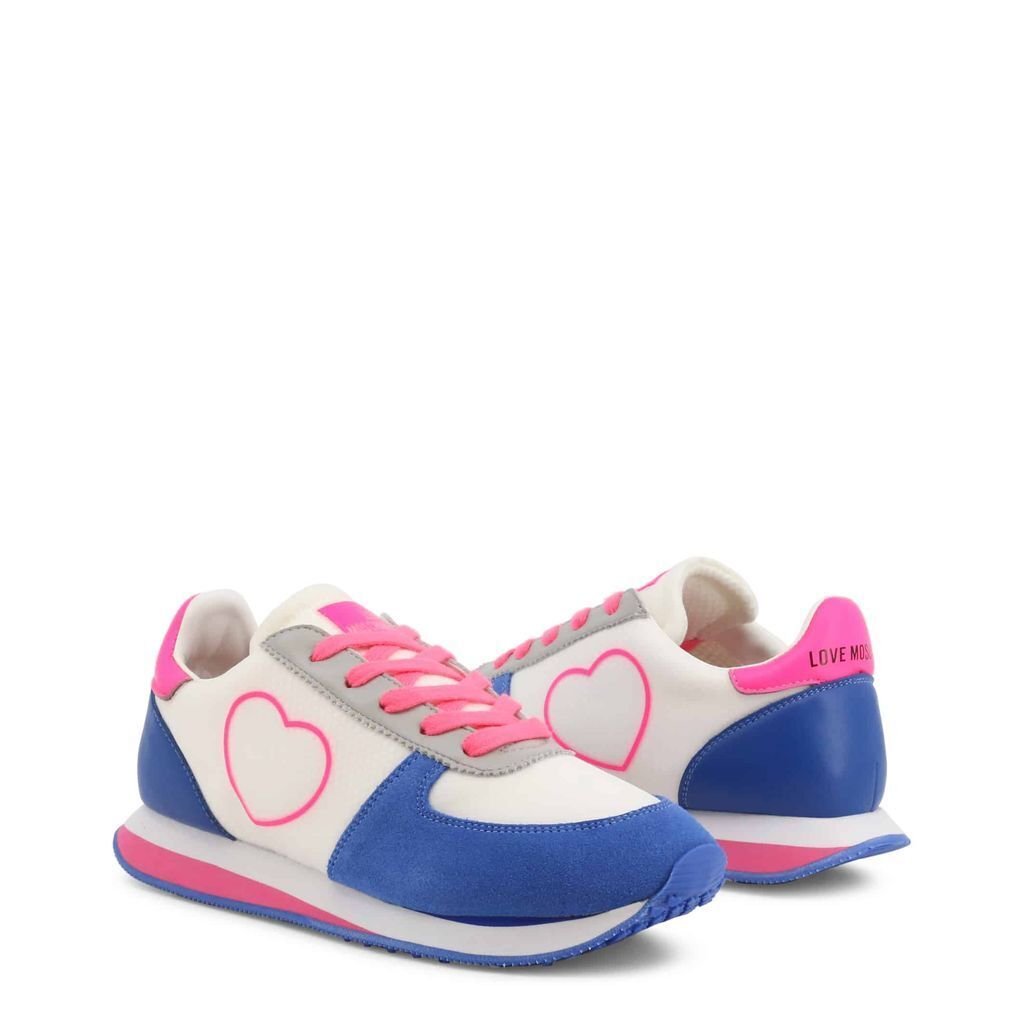 Love Moschino Blue Heart Sneakers - Stylish and Comfortable - SAKLIC