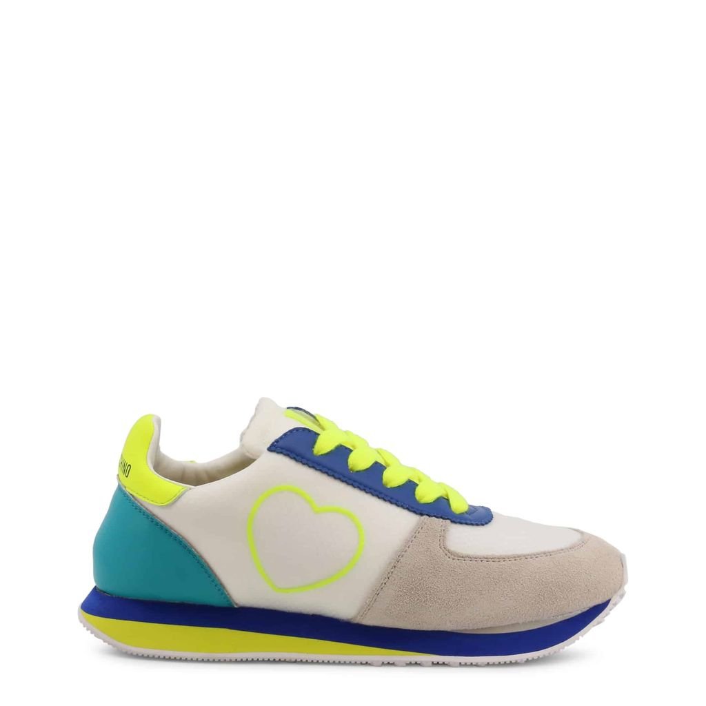 Love Moschino Neon Heart Sneakers - Stylish Comfort for Your Feet - SAKLIC