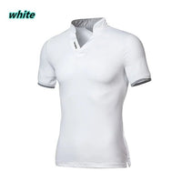 Men Cotton Polo Shirt Tops Fashion Brand Plus Size Short Sleeve Polo Shirt Homme - SAKLIC