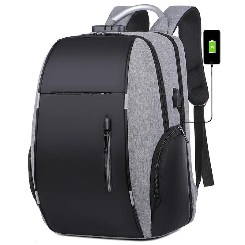 Men's Backpack High Quality Urban Man Back Packs Waterproof Laptop Backpack For Large Capacity Male Anti Theft USB Bag - SAKLIC