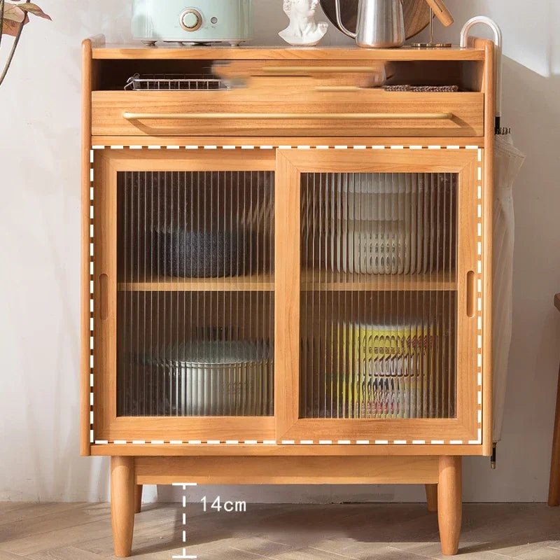 Mobile Storage Living Room Cabinet Makeup Japanese Display Craft Hotel Cabinet Disinfecting Meuble De Rangement Hotel Furniture - SAKLIC