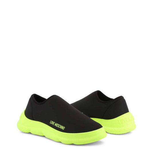 Neon Green Slip - On Shoes - Comfortable and Stylish Sneakers - SAKLIC