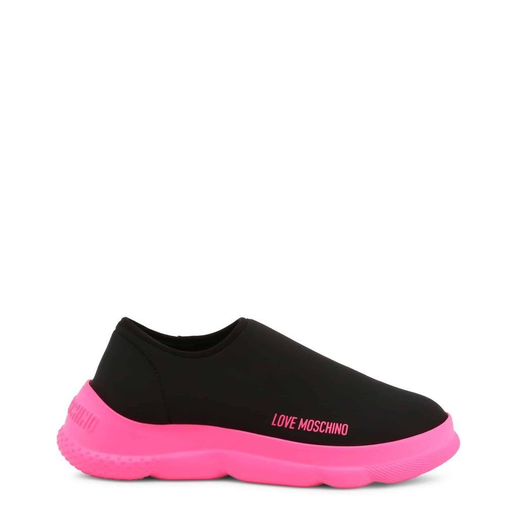 Neon Pink Slip - On Shoes - Comfortable and Stylish Sneakers - SAKLIC