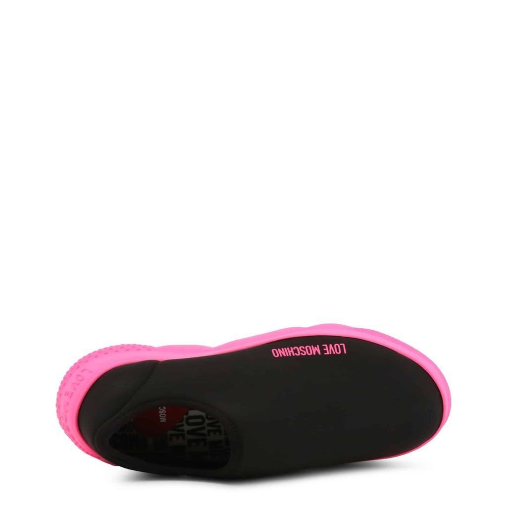 Neon Pink Slip - On Shoes - Comfortable and Stylish Sneakers - SAKLIC