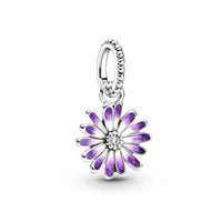 New arrival 925 silver heart rainbow flower smiley charms pendant for jewelry making - SAKLIC