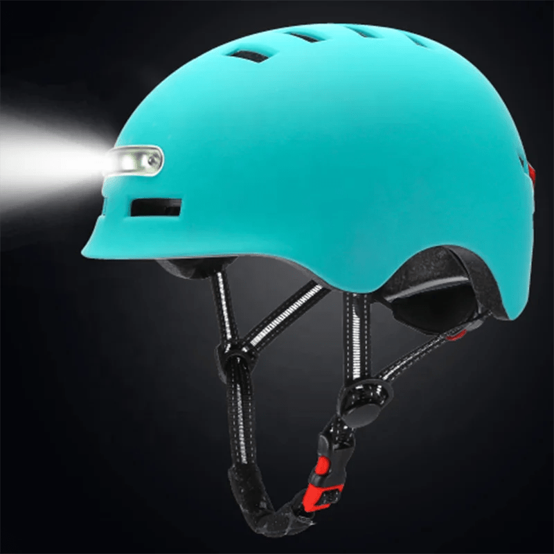 NEW Bicycle Helmet LED Light Rechargeable Intergrally - mold Cycling Helmet Safe Sport Mountain Road Bike Helmet For bike riding - SAKLIC