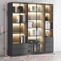 New Display Living Room Cabinet Filing Mirror Kitchen Bedroom Cheap Showcase Dresser Storage Buffet Shoe Meuble Furniture HK55UR - SAKLIC