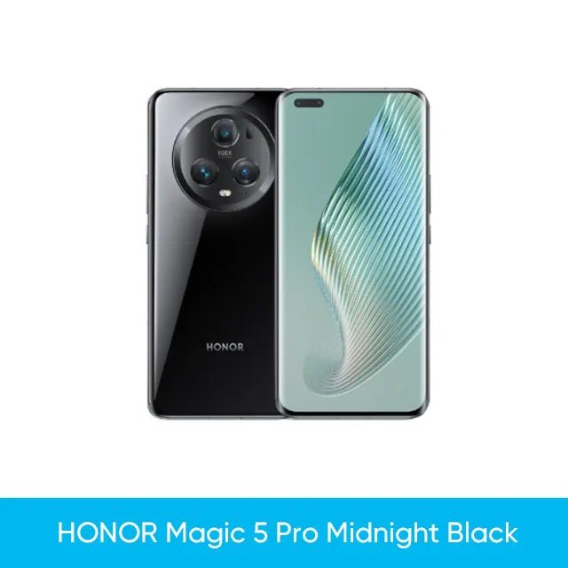 New Global Version HONOR Magic 5 Pro Snapdragon 8 Gen 2 Magic5 Pro 120Hz Triple 50MP Cameras 100X Digital Zoom 66W Super Charge - SAKLIC