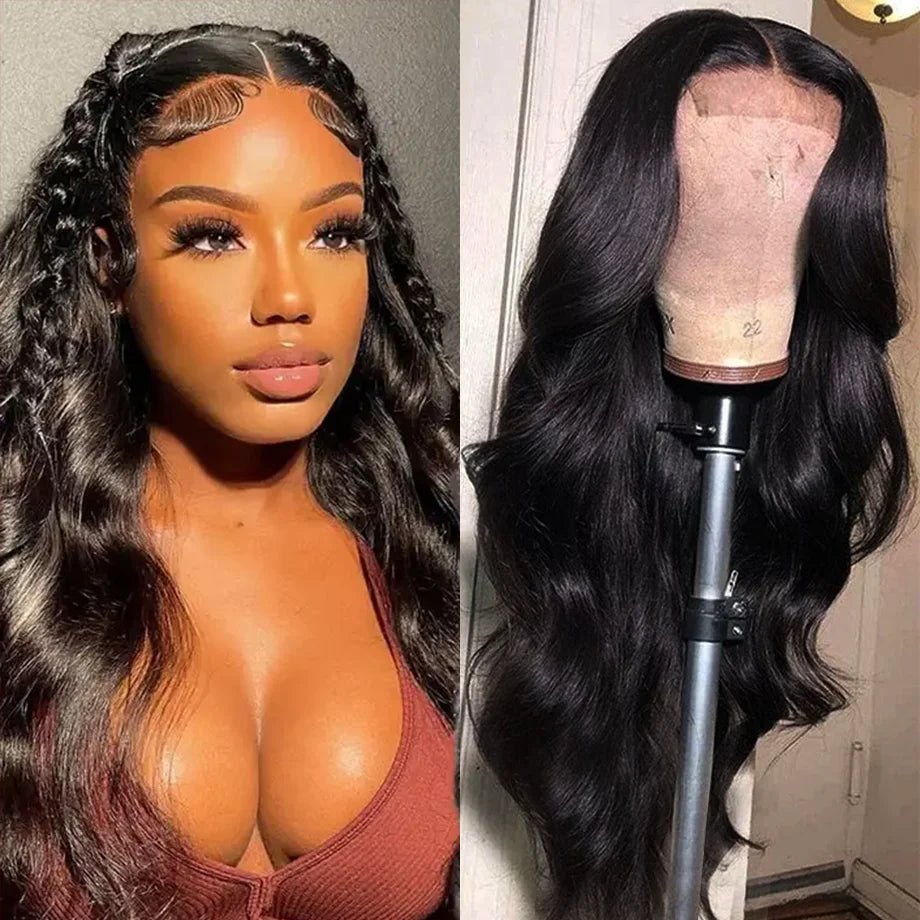 Peluca Glueless Perruques Cheveux Humains Hd Transparent 13x4 13x6 Body Wave Hd Lace Front Wig Pre Plucked 360 Lace Frontal Wig - SAKLIC