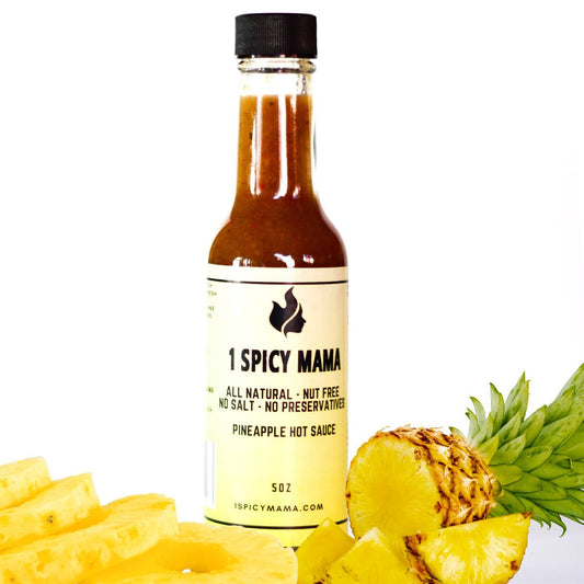 PINEAPPLE HOT SAUCE - Sweet and Spicy Sauce for Chicken, Lamb, and Pork - SAKLIC