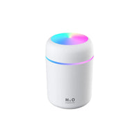 Portable 300ml Humidifier USB Ultrasonic Dazzle Cup Aroma Diffuser Cool Mist Maker Air Humidifier Purifier with Romantic Light - SAKLIC