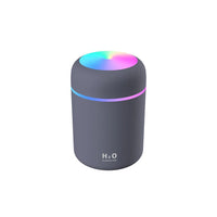 Portable 300ml Humidifier USB Ultrasonic Dazzle Cup Aroma Diffuser Cool Mist Maker Air Humidifier Purifier with Romantic Light - SAKLIC