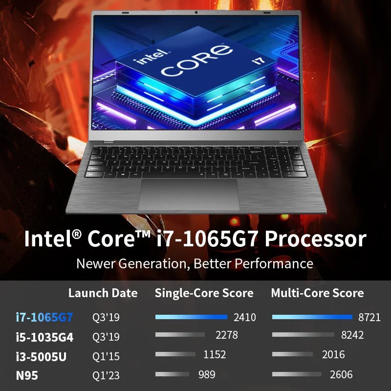 Quad core i5 i7 8GB ram 256GB 512GB SSD 14 inch laptop computer for gaming - SAKLIC