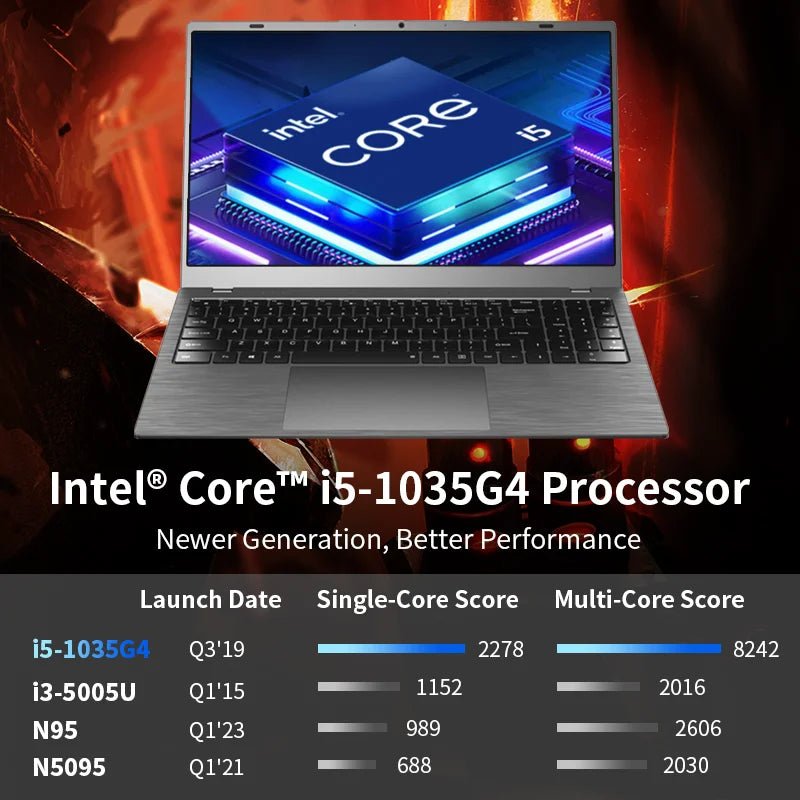 Quad core i5 i7 8GB ram 256GB 512GB SSD 14 inch laptop computer for gaming - SAKLIC