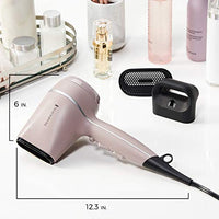 Remington Pro Wet2style Hair Dryer, With Ionic & Ceramic Drying Technology, Mauve, 1875 Watts of Drying Power - SAKLIC