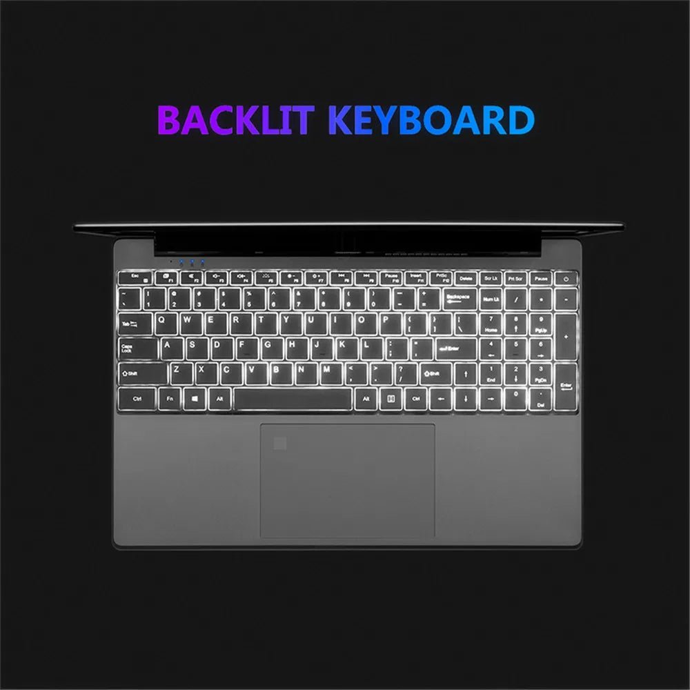 Russian carved keyboard Windows 10 11 Ram 16GB Rom 256GB 512GB 1TB 2TB SSD Computer 2.4G/5.0G Wifi Bluetooth Intel N5095 Laptop - SAKLIC