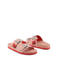 Shop Pink Slide Sandals - Comfy and Stylish | Love Moschino - SAKLIC