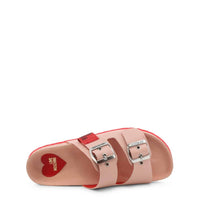 Shop Pink Slide Sandals - Comfy and Stylish | Love Moschino - SAKLIC