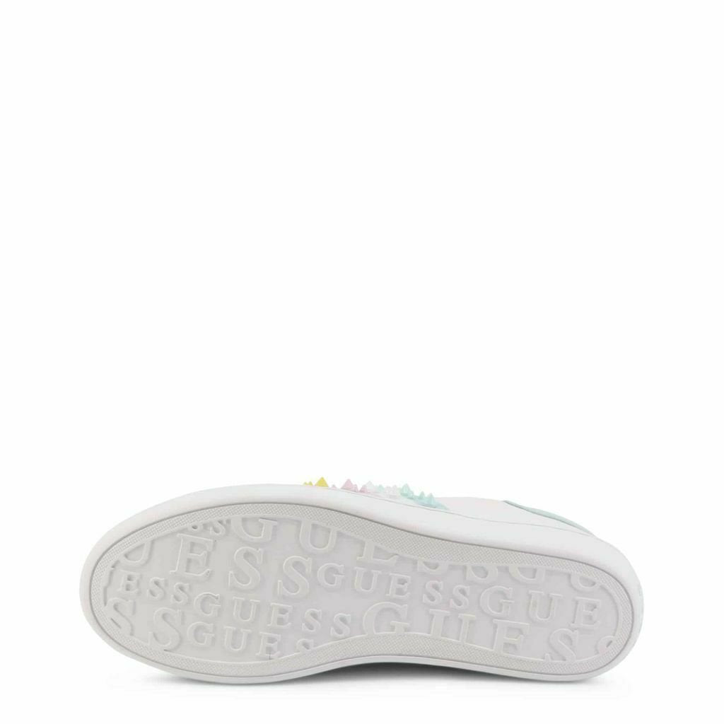 Shop Rainbow Stud Sneakers - Colorful Studs, Leather Upper, Rubber Sole - SAKLIC