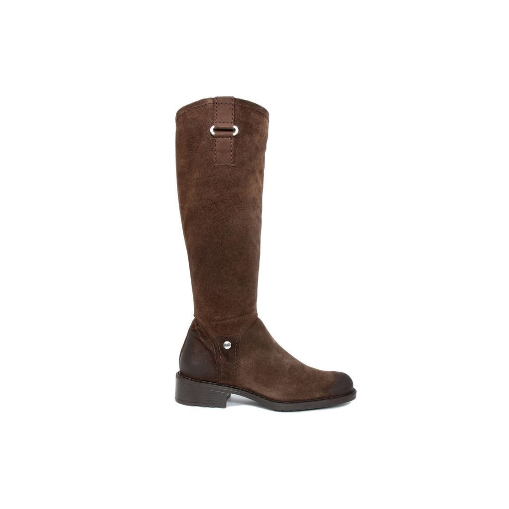 Shop the Best Brown Leather Knee High Boots | Free Shipping - SAKLIC