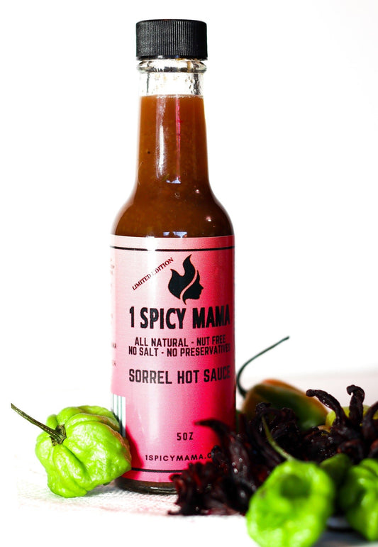 Sorrel Hot Sauce - Mild and Flavorful Sauce with Anti - Inflammatory Benefits - SAKLIC